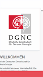 Mobile Screenshot of dgnc.de