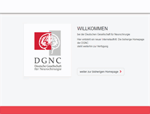 Tablet Screenshot of dgnc.de